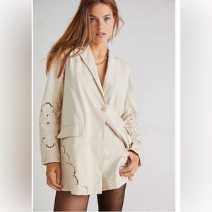 Free People Sweet Illusion Cutwork Suit Set